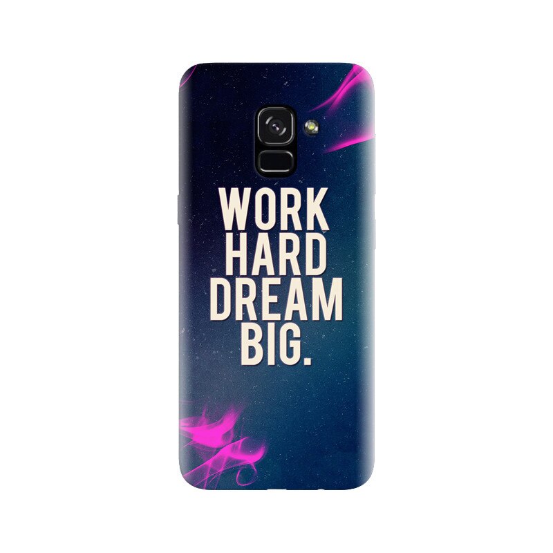 Husa silicon pentru Samsung Galaxy A5 2018, Dream Big