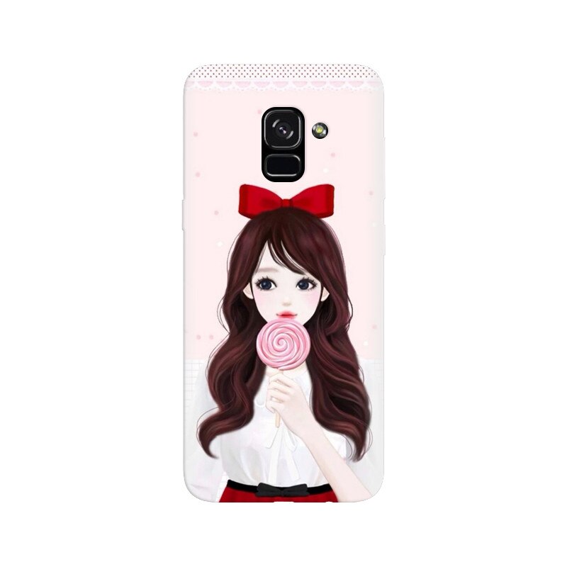 Husa silicon pentru Samsung Galaxy A5 2018, Girly 001