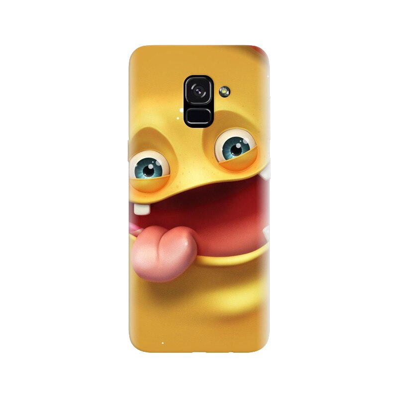 Husa silicon pentru Samsung Galaxy A5 2018, Cute Monster
