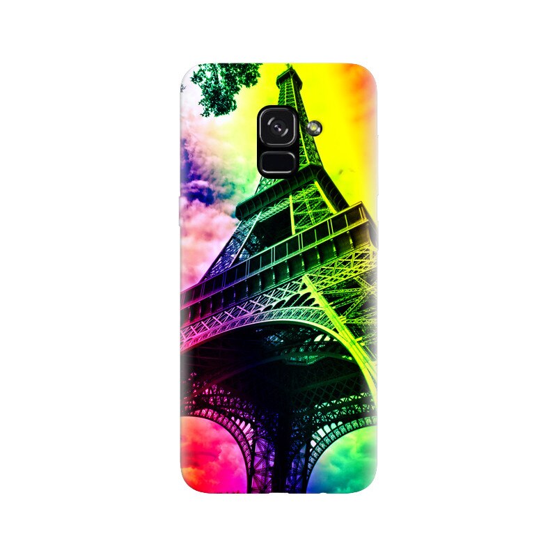 Husa silicon pentru Samsung Galaxy A5 2018, Eiffel Tower 002