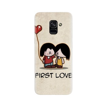 Husa silicon pentru Samsung Galaxy A5 2018, First Love Great Lock Screen Husa silicon pentru Samsung Galaxy A5 2018, First Love Great Lock Screen