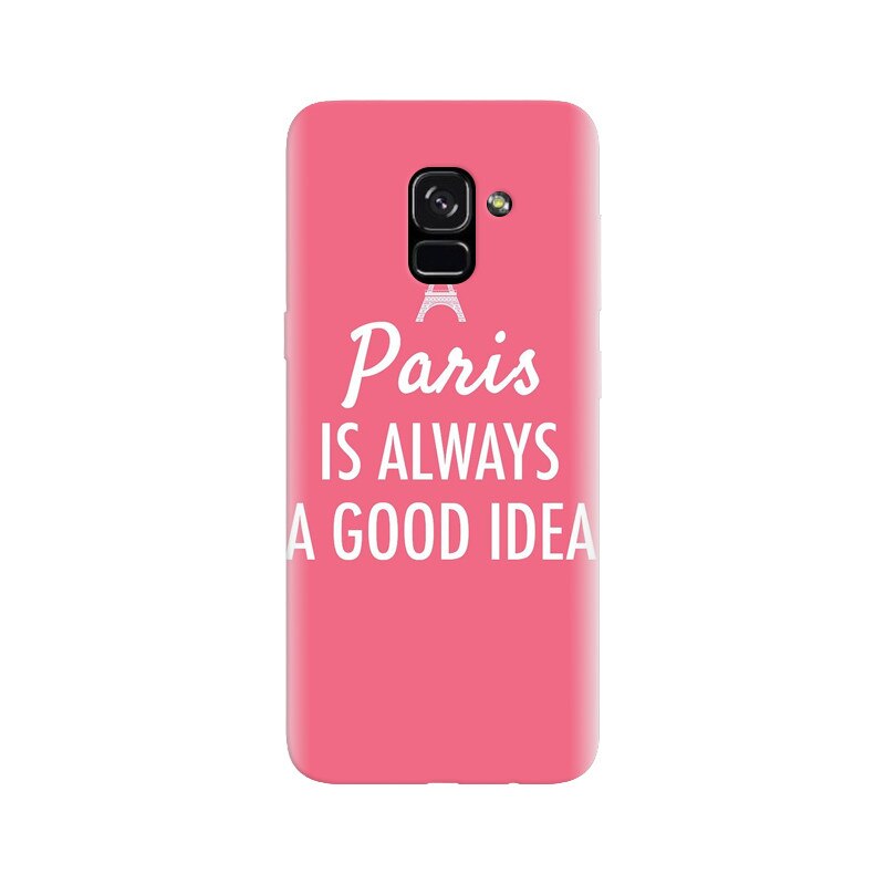 Husa silicon pentru Samsung Galaxy A5 2018, Paris Is Always A Good Idea