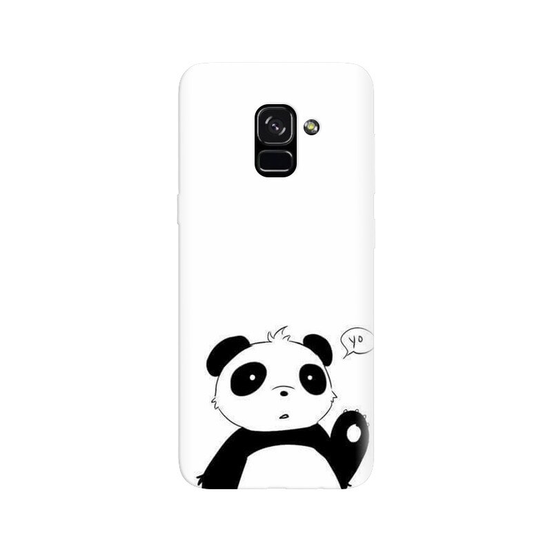Husa silicon pentru Samsung Galaxy A5 2018, Panda Cellphone