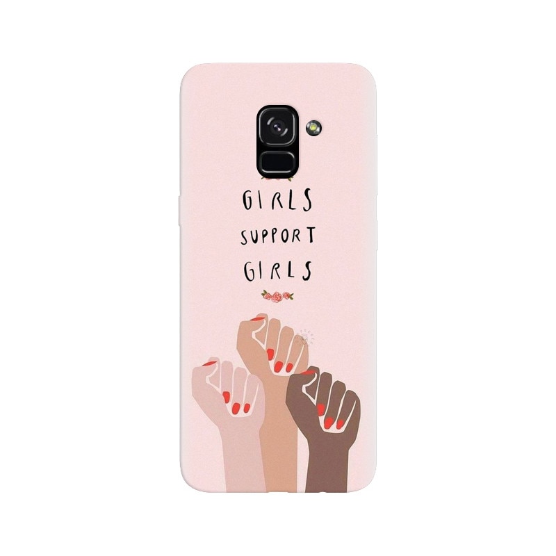 Husa silicon pentru Samsung Galaxy A5 2018, Girls Supportgirls