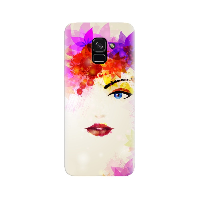 Husa silicon pentru Samsung Galaxy A5 2018, Pretty Face