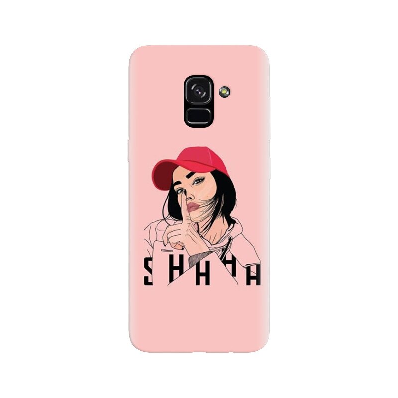 Husa silicon pentru Samsung Galaxy A5 2018, Shhh