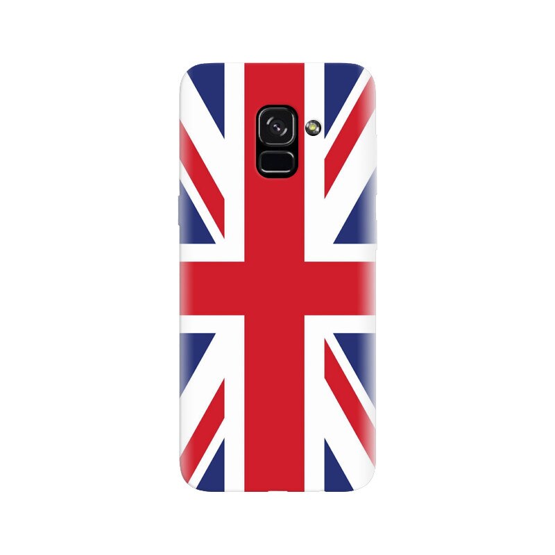 Husa silicon pentru Samsung Galaxy A5 2018, UK Flag Illustration