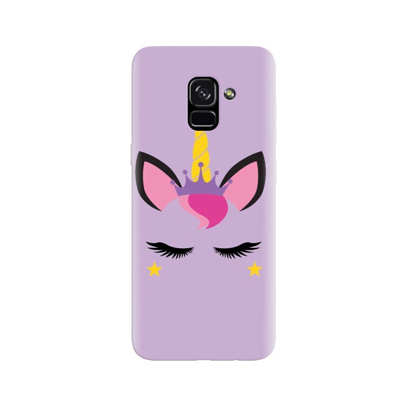 Husa silicon pentru Samsung Galaxy A5 2018, Unicorn Shine