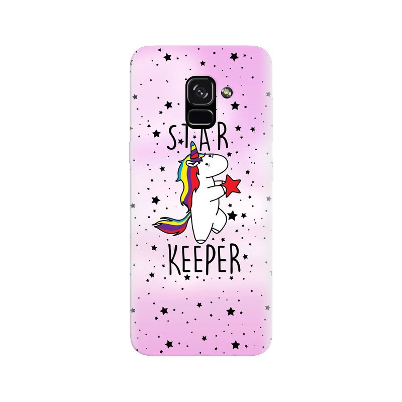 Husa silicon pentru Samsung Galaxy A5 2018, Unicorn Star Keeper