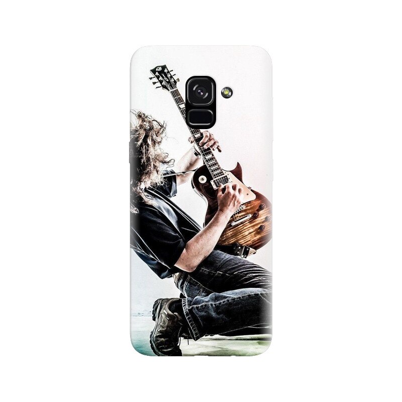 Husa silicon pentru Samsung Galaxy A5 2018, Rock Star