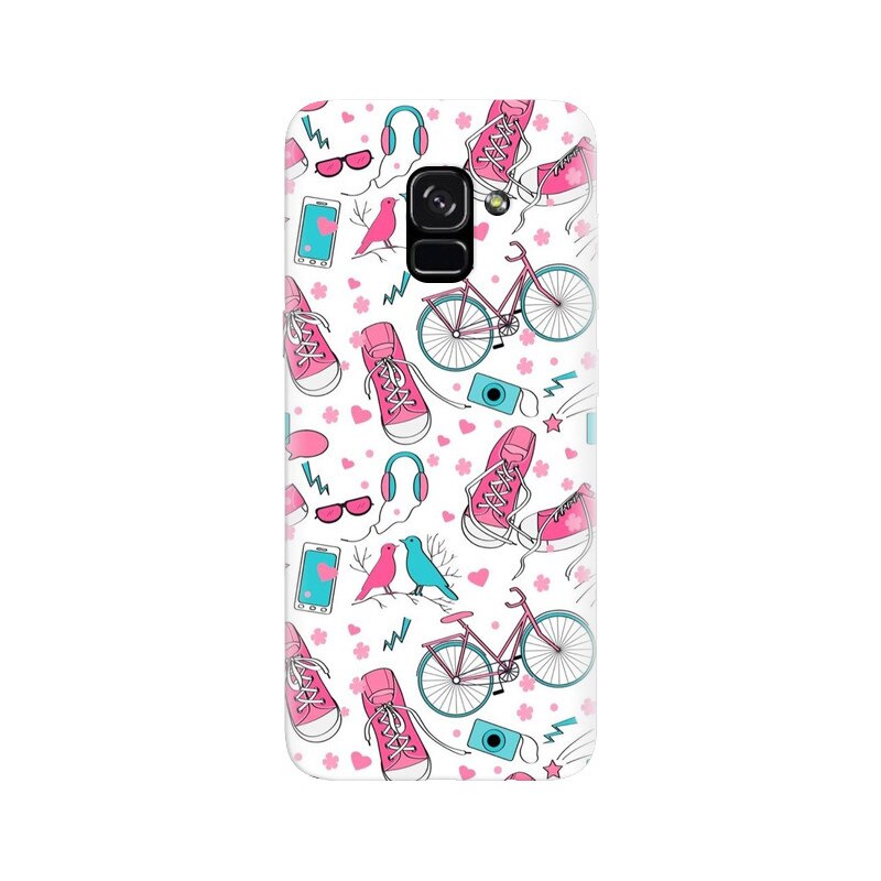 Husa silicon pentru Samsung Galaxy A5 2018, Travel