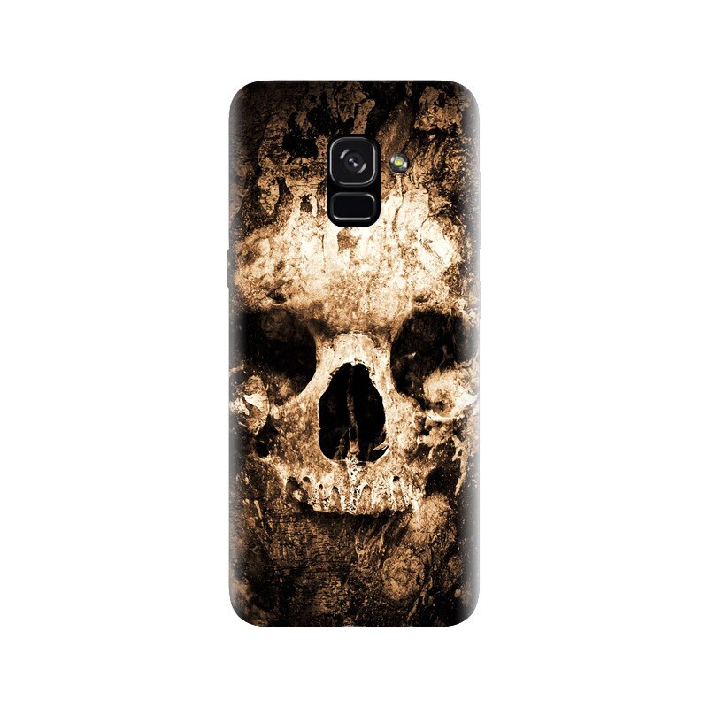 Husa silicon pentru Samsung Galaxy A5 2018, Zombie Skull