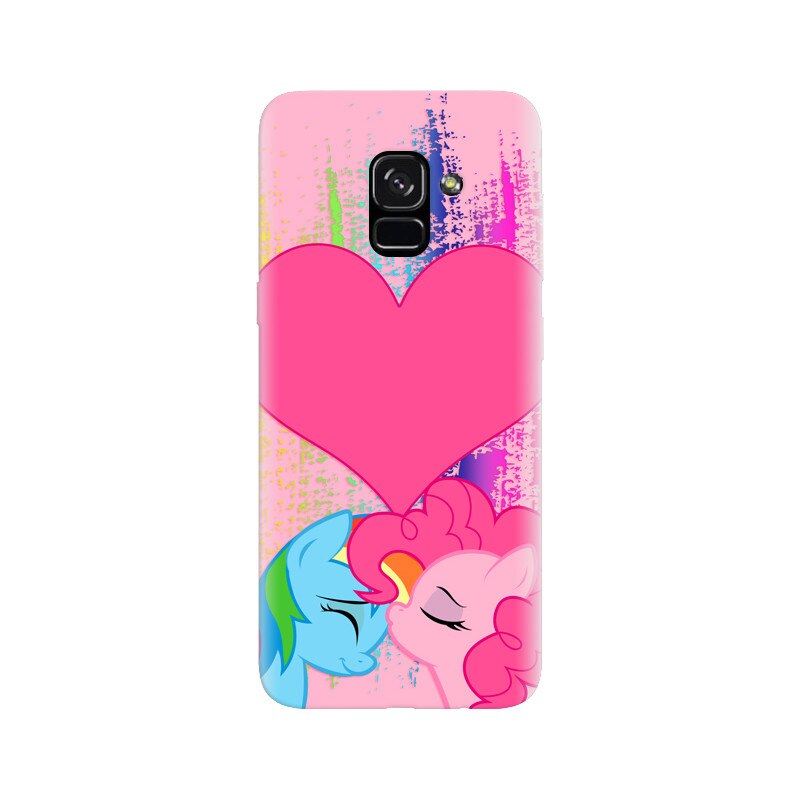 Husa silicon pentru Samsung Galaxy A5 2018, Pinkie Kiss