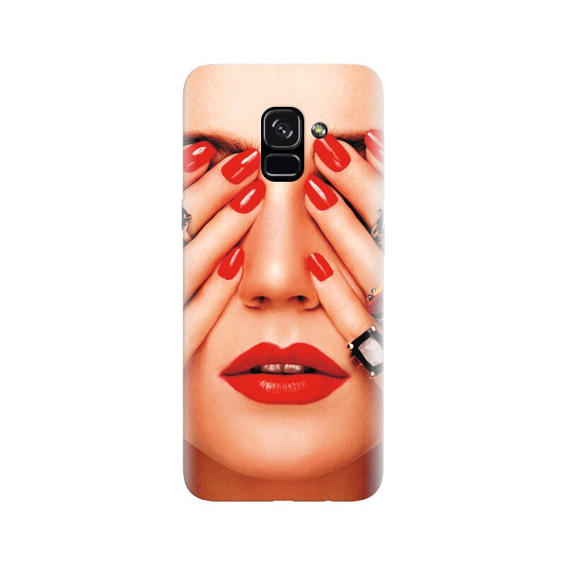 Husa silicon pentru Samsung Galaxy A5 2018, Rings On All Fingers