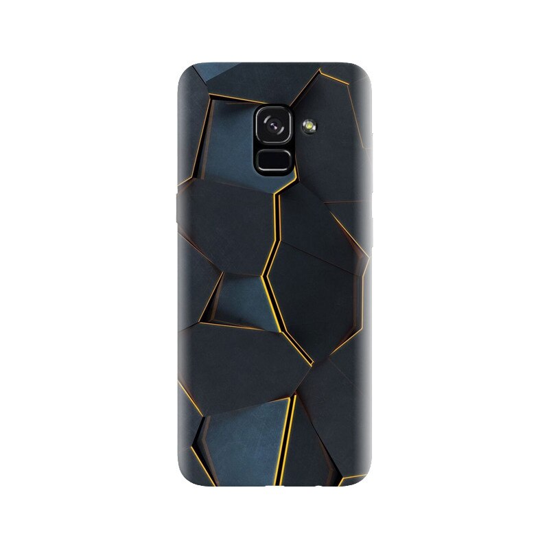 Husa silicon pentru Samsung Galaxy A5 2018, Abstract Draw