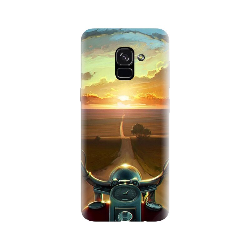 Husa silicon pentru Samsung Galaxy A5 2018, Country Road