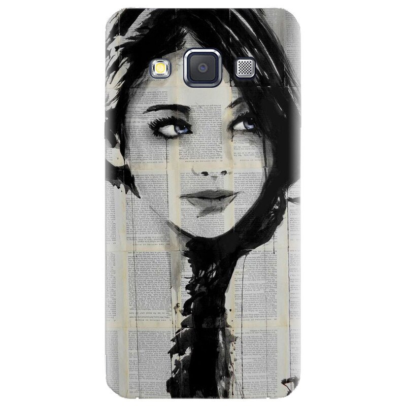 Husa silicon pentru Samsung Galaxy A3, Blue Eyes
