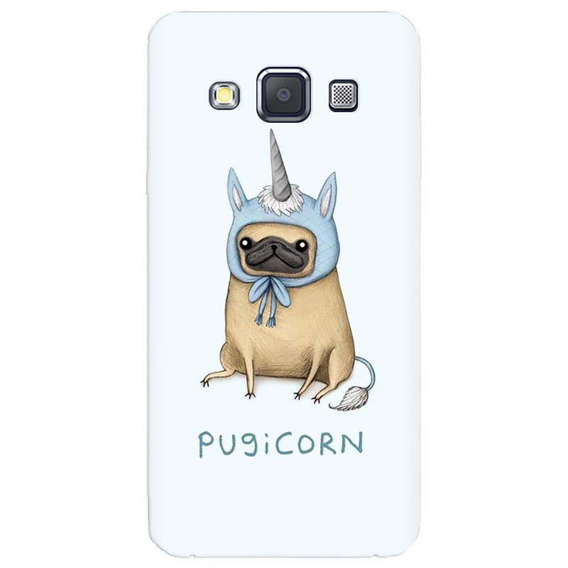 Husa silicon pentru Samsung Galaxy A7, Pugicorn