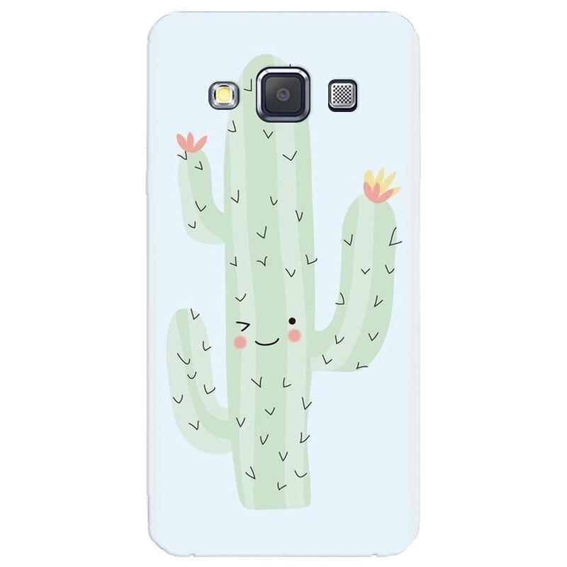 Husa silicon pentru Samsung Galaxy A3, Cactus