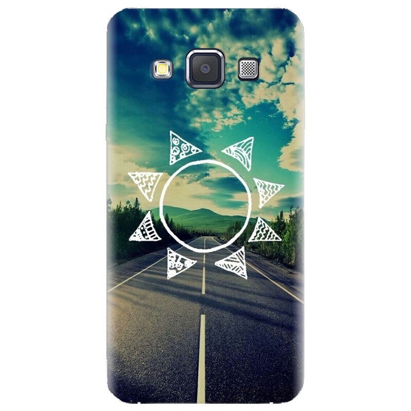 Husa silicon pentru Samsung Galaxy A5, Sun On The Road