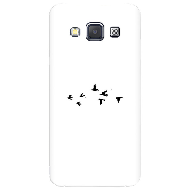Husa silicon pentru Samsung Galaxy A5, Birds
