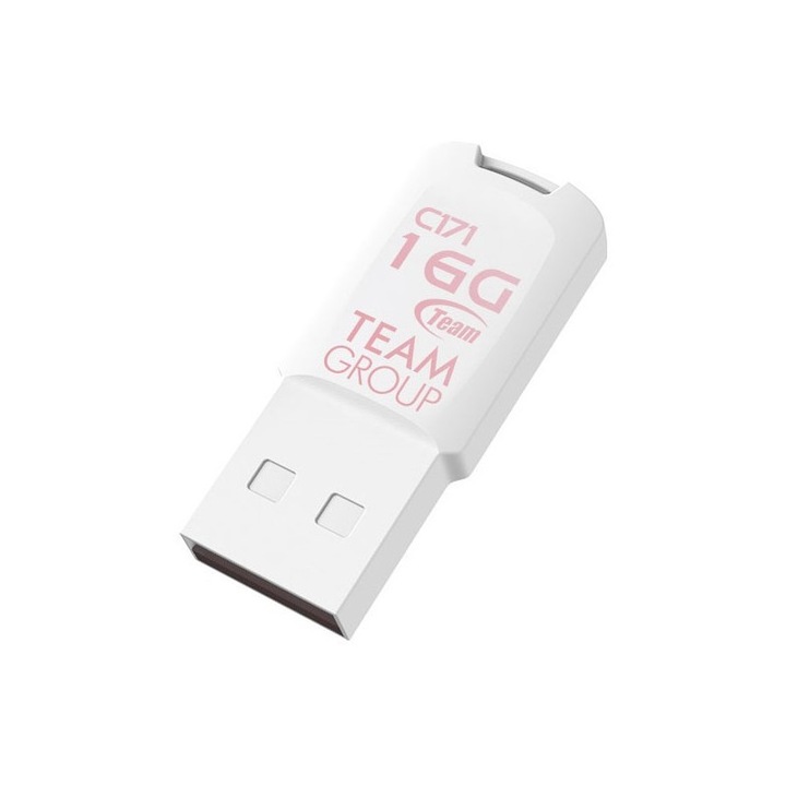 USB памет Team Group C171, Бял, 16GB, USB 2.0
