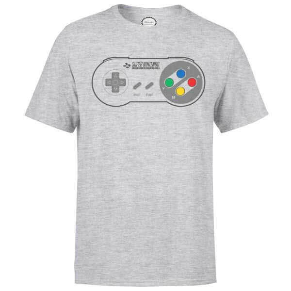 Tricou Nintendo Snes Controller Pad Mens Grey Marimea Xl