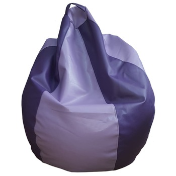 Fotoliu Puf BEAN BAGS, tip para, cu maner, piele ecologica, pentru interior/exterior, Mov/Violet Fotoliu Puf BEAN BAGS, tip para, cu maner, piele ecologica, pentru interior/exterior, Mov/Violet