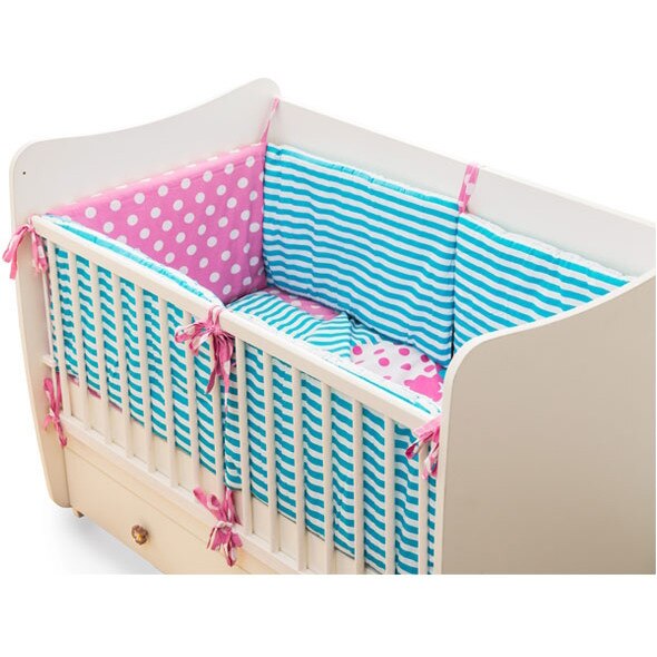 Set lenjerie de pat cu imprimeu Elefant U-Grow