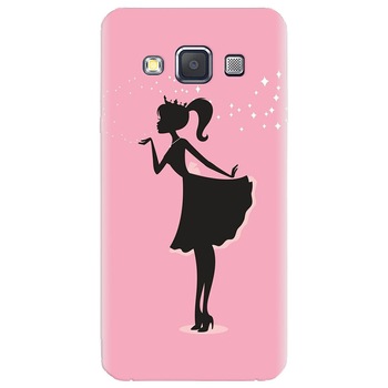 Husa silicon pentru Samsung Galaxy A3, Princess 2 Husa silicon pentru Samsung Galaxy A3, Princess 2