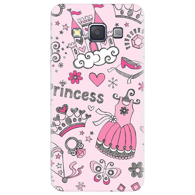Husa silicon pentru Samsung Galaxy A3, Princess