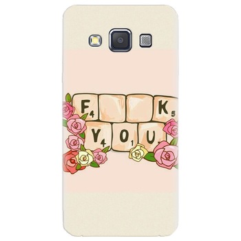 Husa silicon pentru Samsung Galaxy A5, Scrabble Husa silicon pentru Samsung Galaxy A5, Scrabble