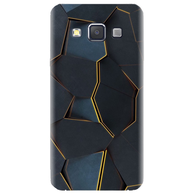 Husa silicon pentru Samsung Galaxy A5, Abstract Draw