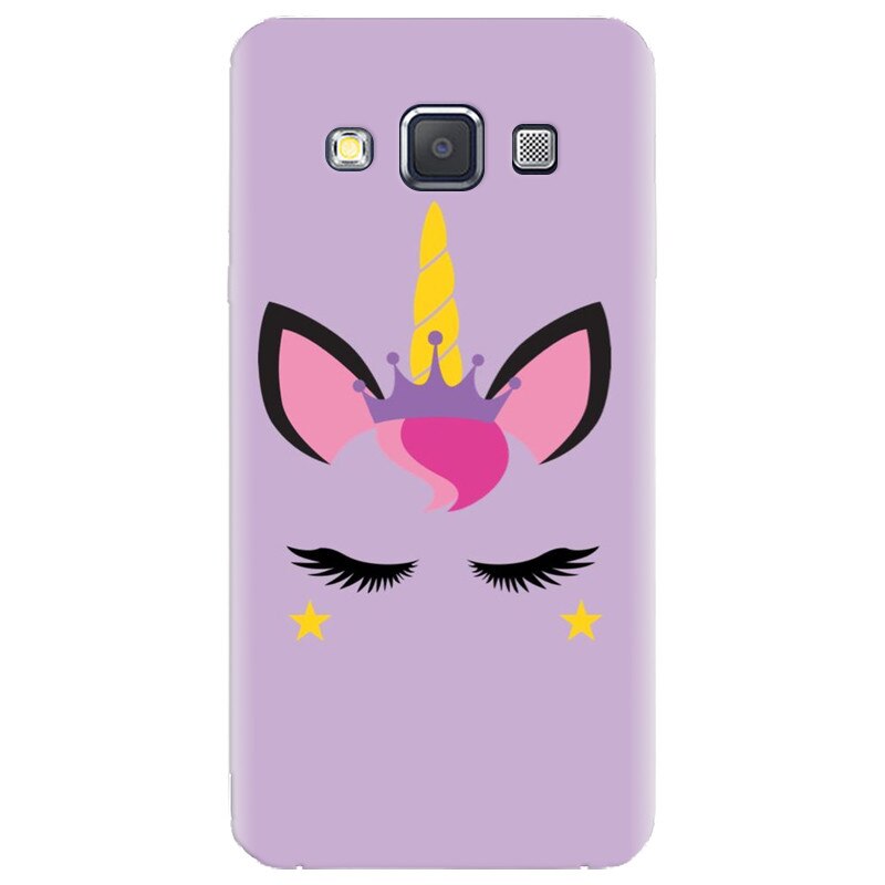 Husa silicon pentru Samsung Galaxy A5, Unicorn Shine