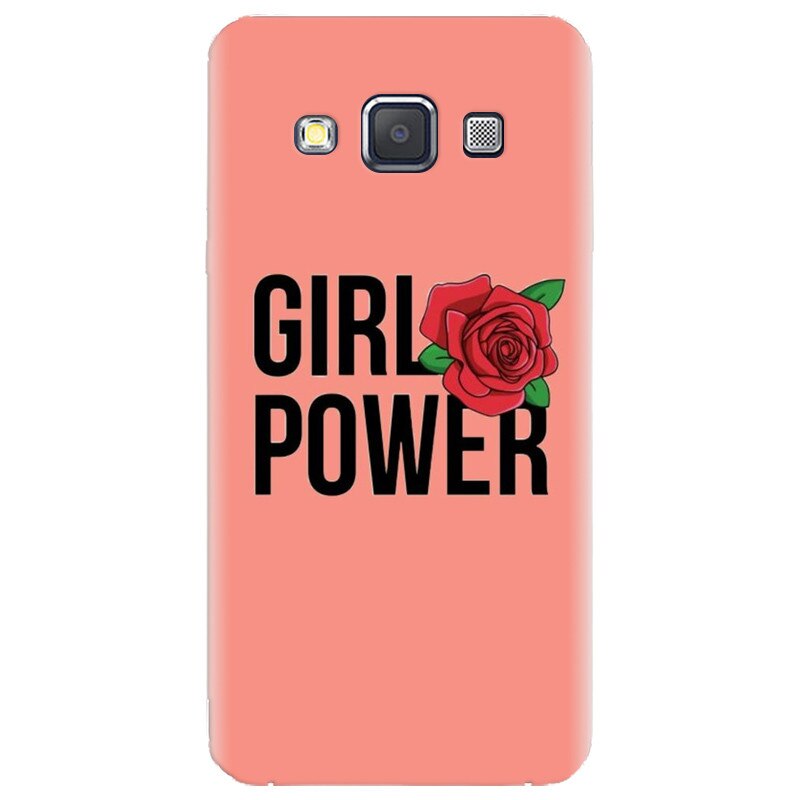 Husa silicon pentru Samsung Galaxy A3, Girl Power 2