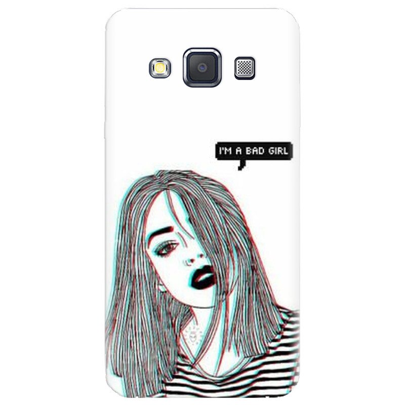 Husa silicon pentru Samsung Galaxy A3, Im A Bad Girl