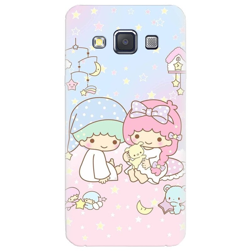 Husa silicon pentru Samsung Galaxy A5, Little Twins