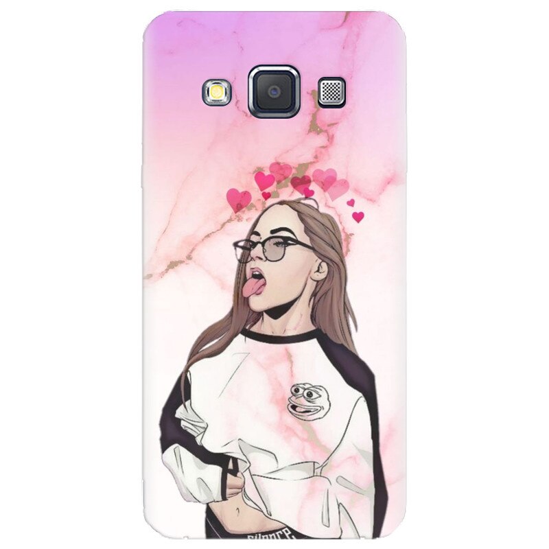 Husa silicon pentru Samsung Galaxy A5, Bad Girl