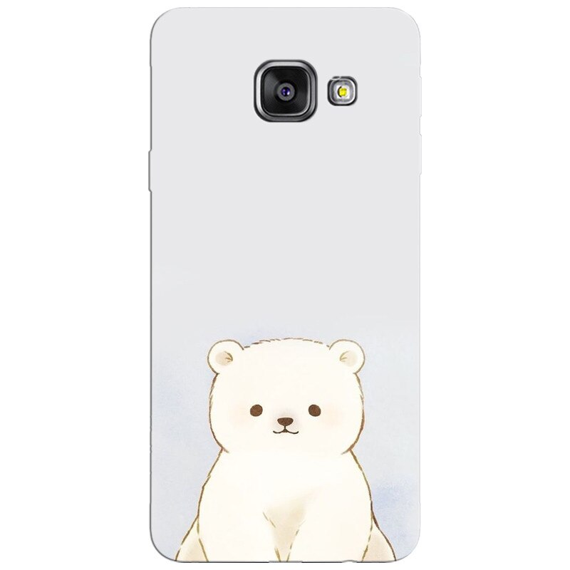 Husa silicon pentru Samsung Galaxy A3 2016, Bear