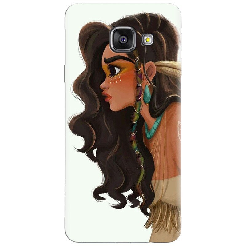 Husa silicon pentru Samsung Galaxy A5 2016, Indian Girl