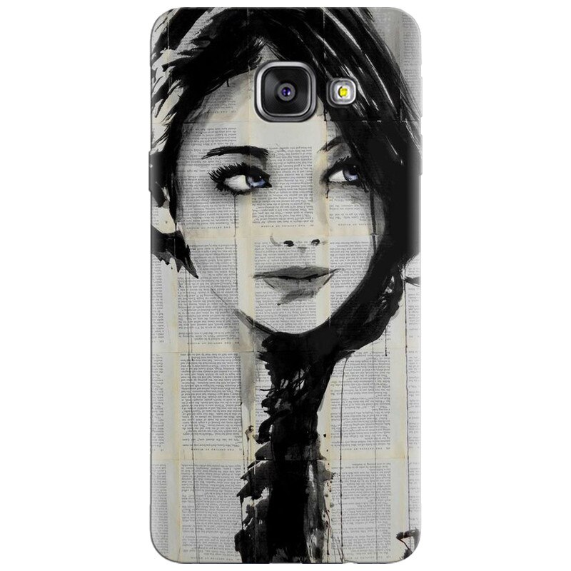 Husa silicon pentru Samsung Galaxy A5 2016, Blue Eyes