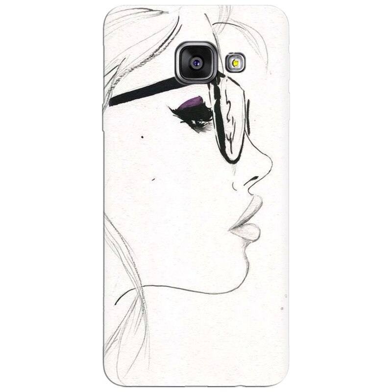 Husa silicon pentru Samsung Galaxy A5 2016, Girl Face