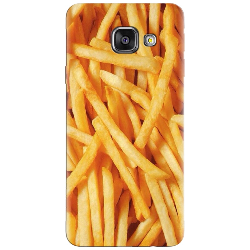 Husa silicon pentru Samsung Galaxy A7 2016, Fries