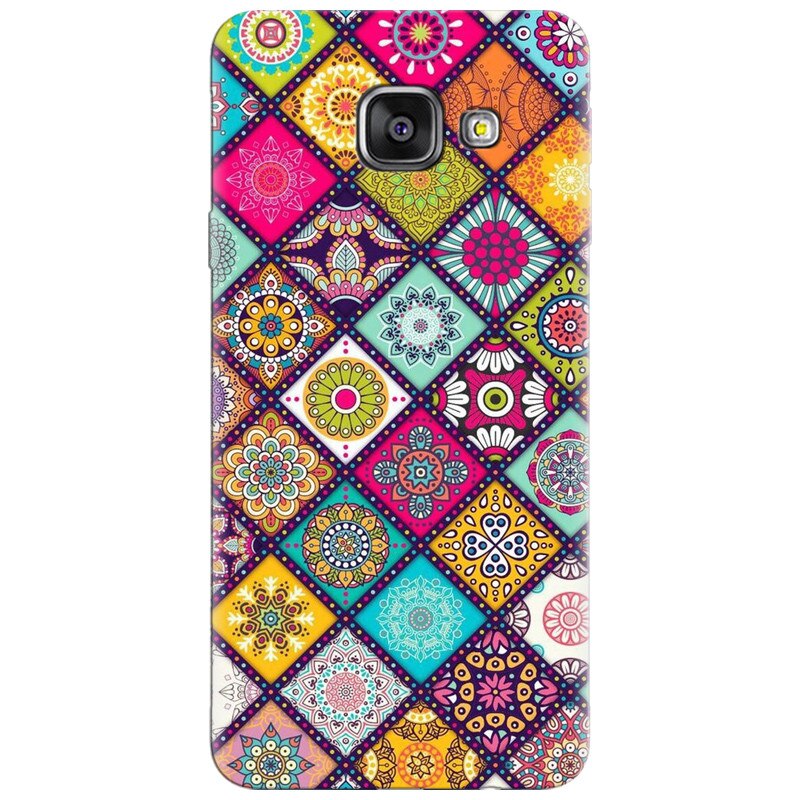 Husa silicon pentru Samsung Galaxy A5 2016, Mandala Pattern