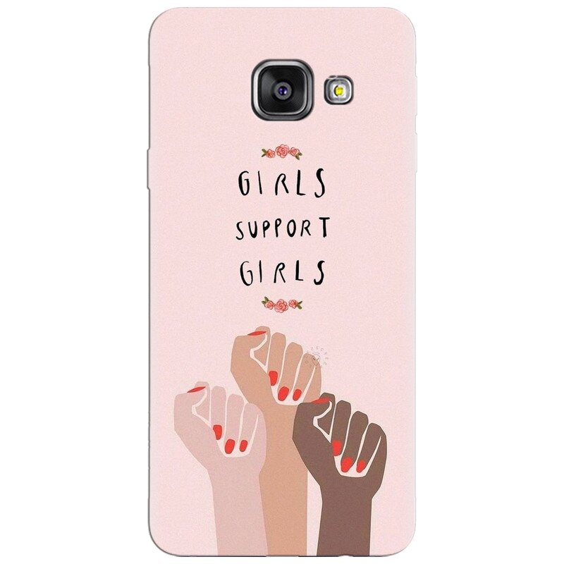 Husa silicon pentru Samsung Galaxy A5 2016, Girls Supportgirls