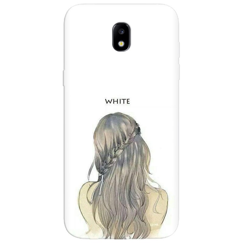 Husa silicon pentru Samsung Galaxy A7 2017, White