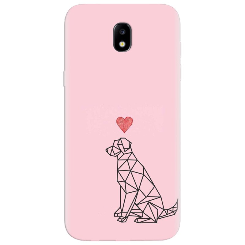 Husa silicon pentru Samsung Galaxy A5 2017, Love Dog