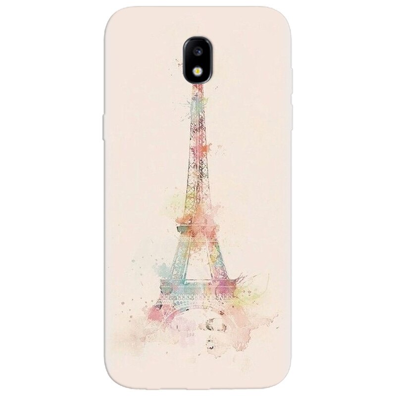 Husa silicon pentru Samsung Galaxy A7 2017, Eiffel Tower 001
