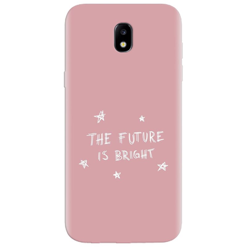 Husa silicon pentru Samsung Galaxy A5 2017, The Future Is Bright