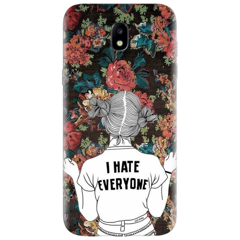 Husa silicon pentru Samsung Galaxy A5 2017, I Hate Everyone